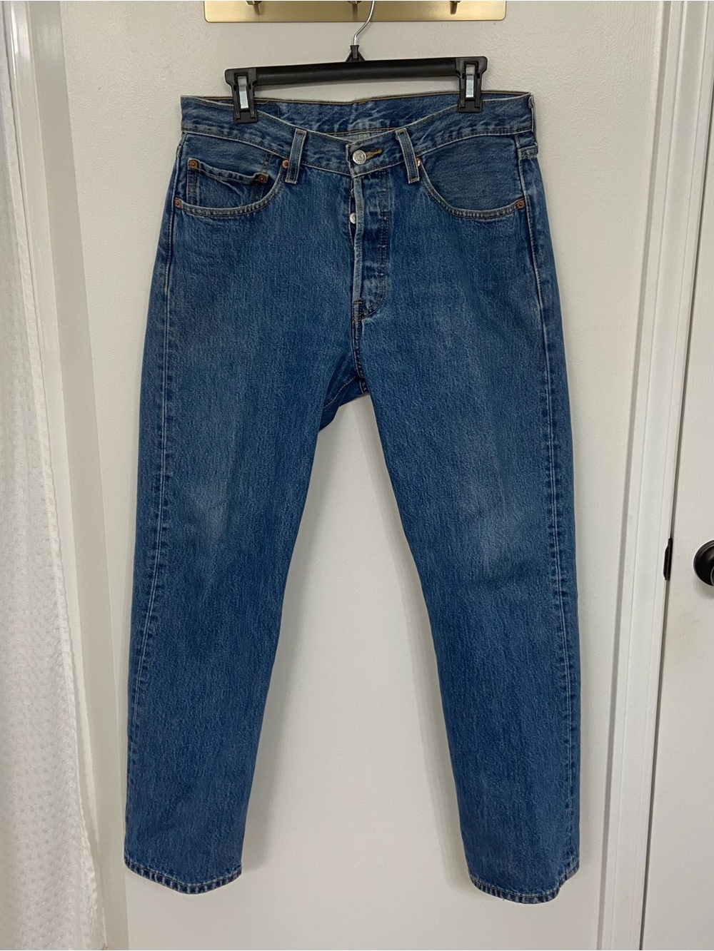 Vintage Y2K Levi’s 501 Original Fit Jeans Men’s W32 L30 Button Fly 100% Cotton M